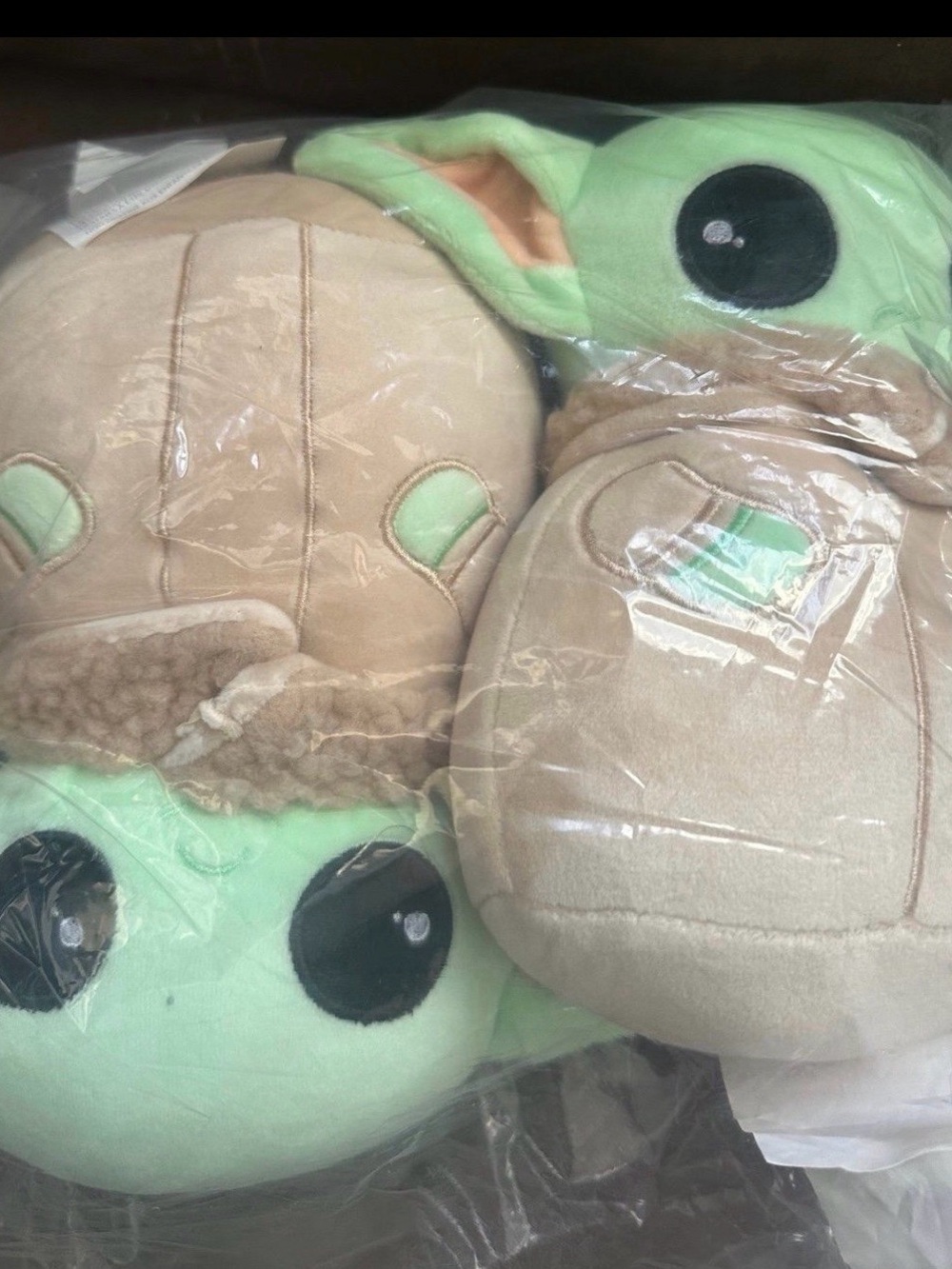Star Wars Plush Character in Mint Green and Tan
